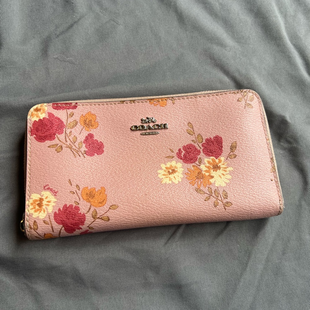 Coach Floral Wallet